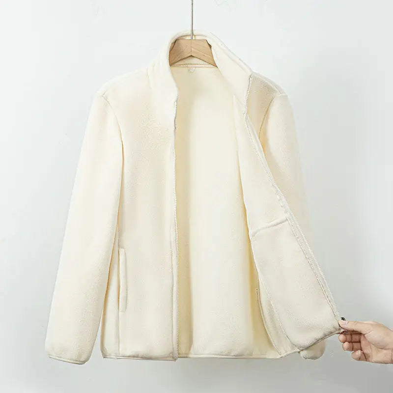 Isabelle – Veste zippée en polaire classique