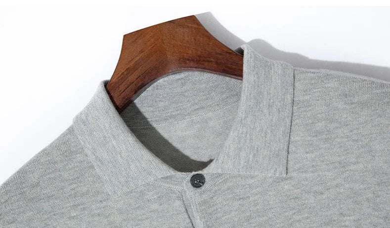 Lorenzi | Polo en Soie et Laine