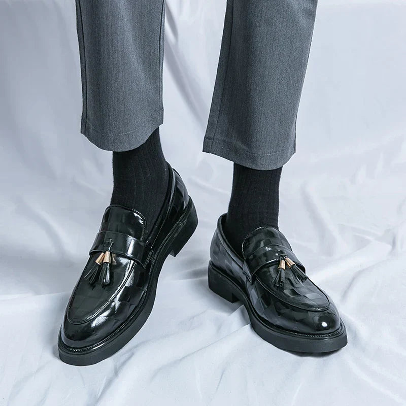 Mocassins en cuir véritable Lorenzo