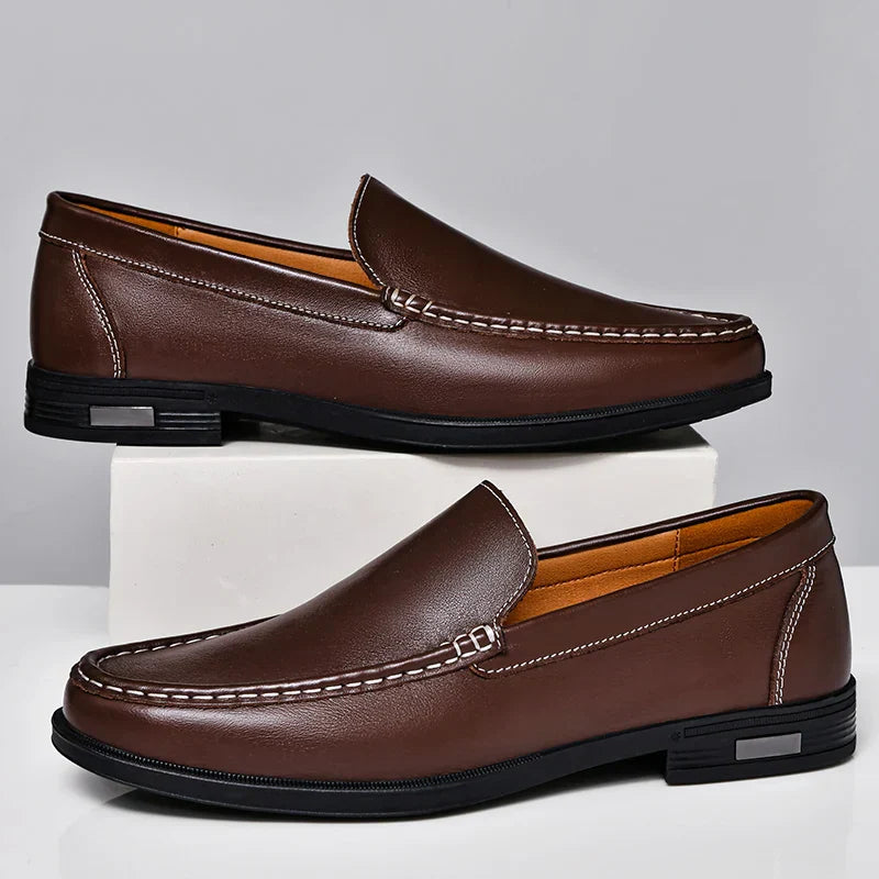 Mocassins en Cuir Véritable Verona