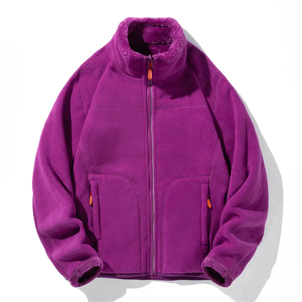 Clara – Veste en Polaire Réversible