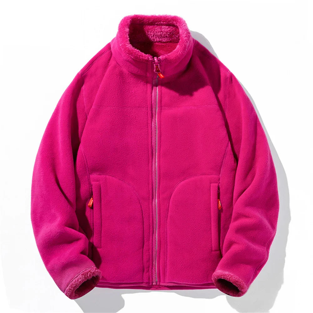 Clara – Veste en Polaire Réversible