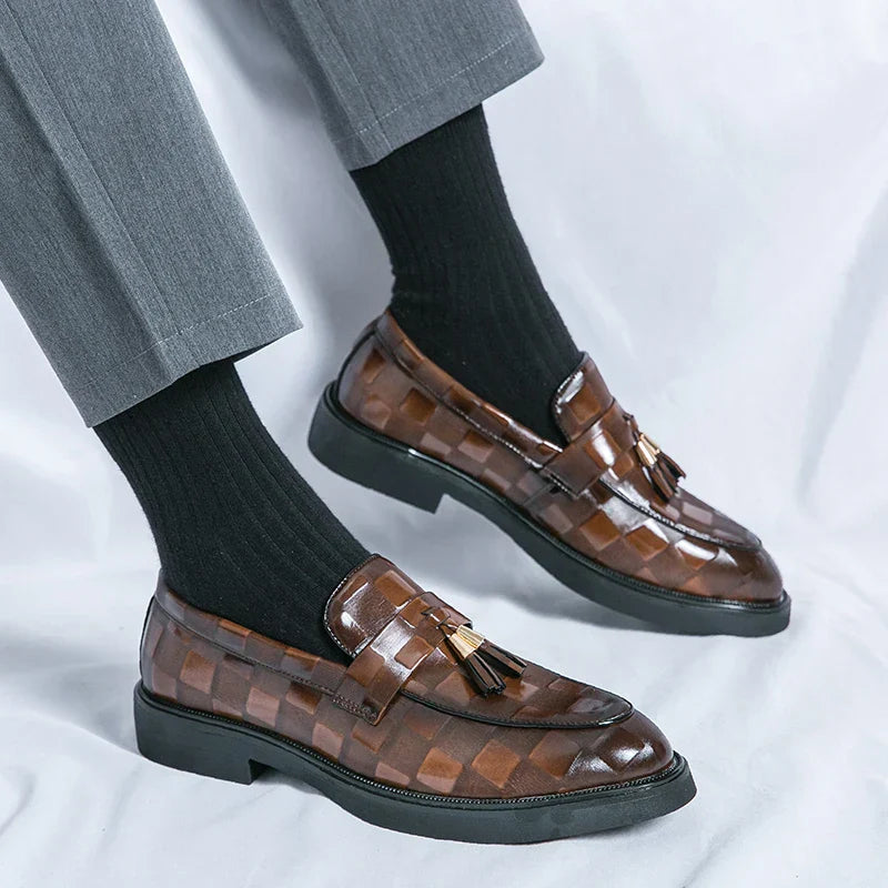 Mocassins en cuir véritable Lorenzo