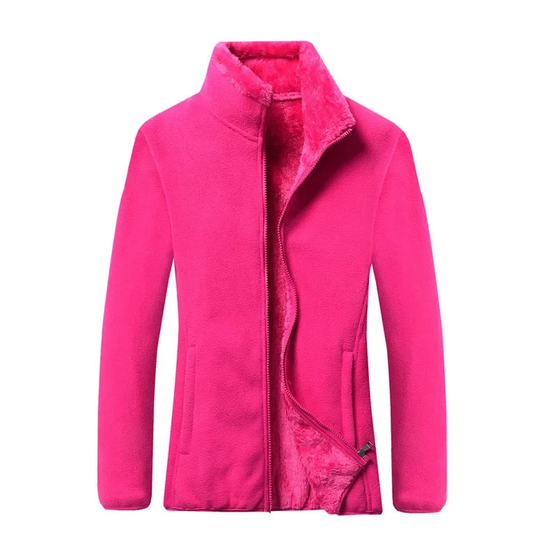 Clémence – Veste en Fleece Douillet d'Hiver