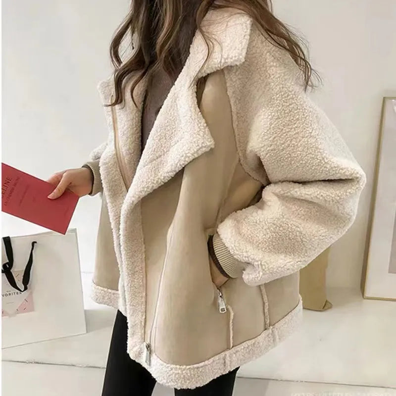 Veste Patchwork Lâche