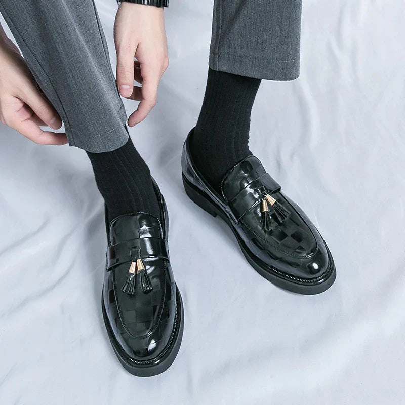 Mocassins en cuir véritable Lorenzo