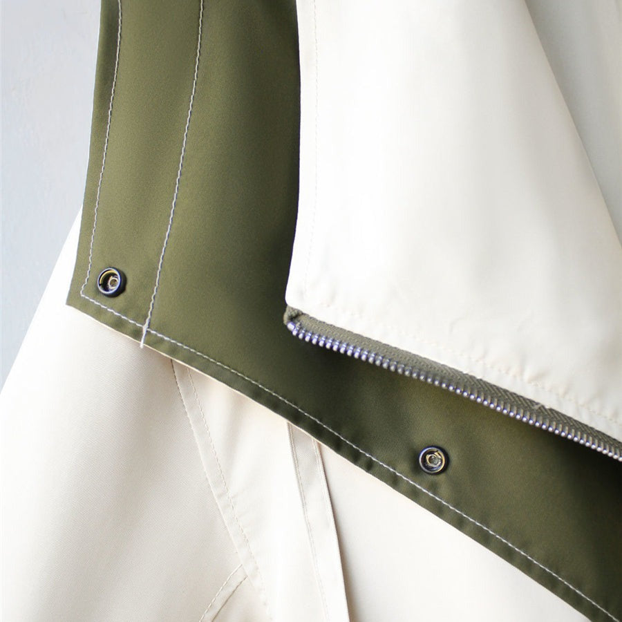 VESTE MULTICOUCHE AVEC DÉTAILS CONTRASTANTS