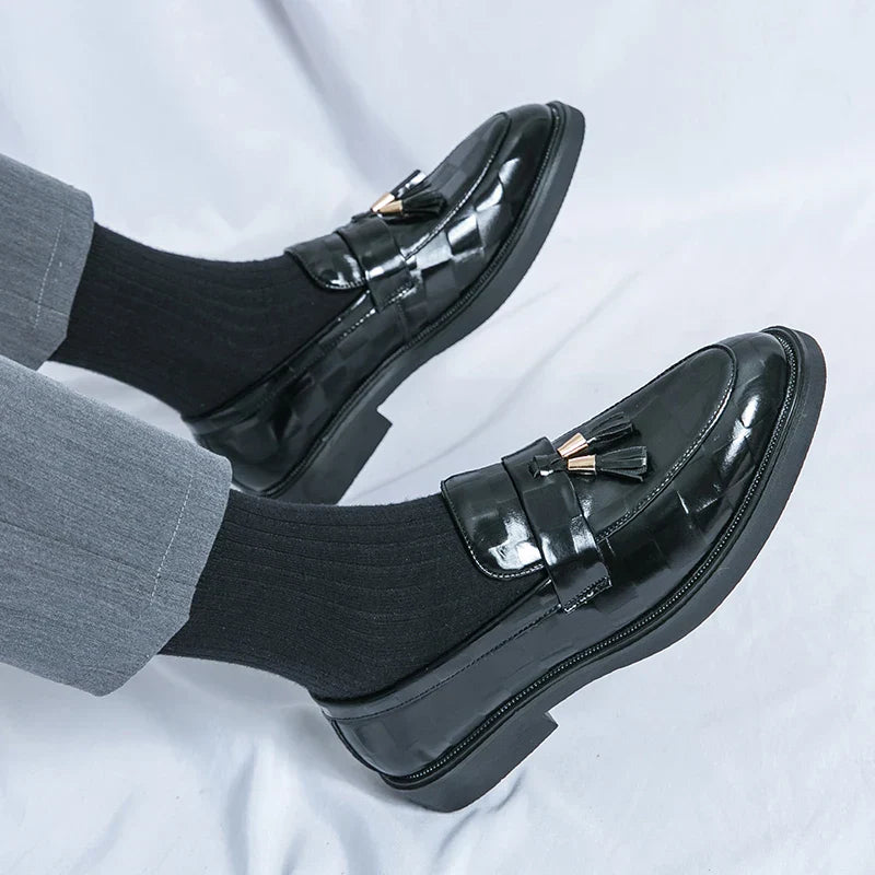 Mocassins en cuir véritable Lorenzo