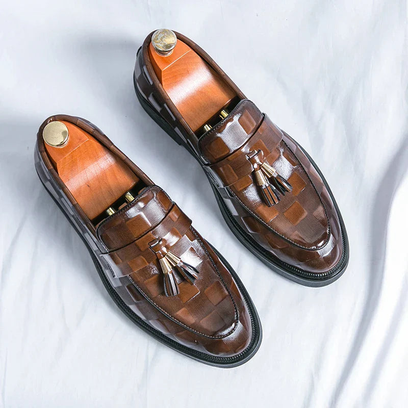 Mocassins en cuir véritable Lorenzo