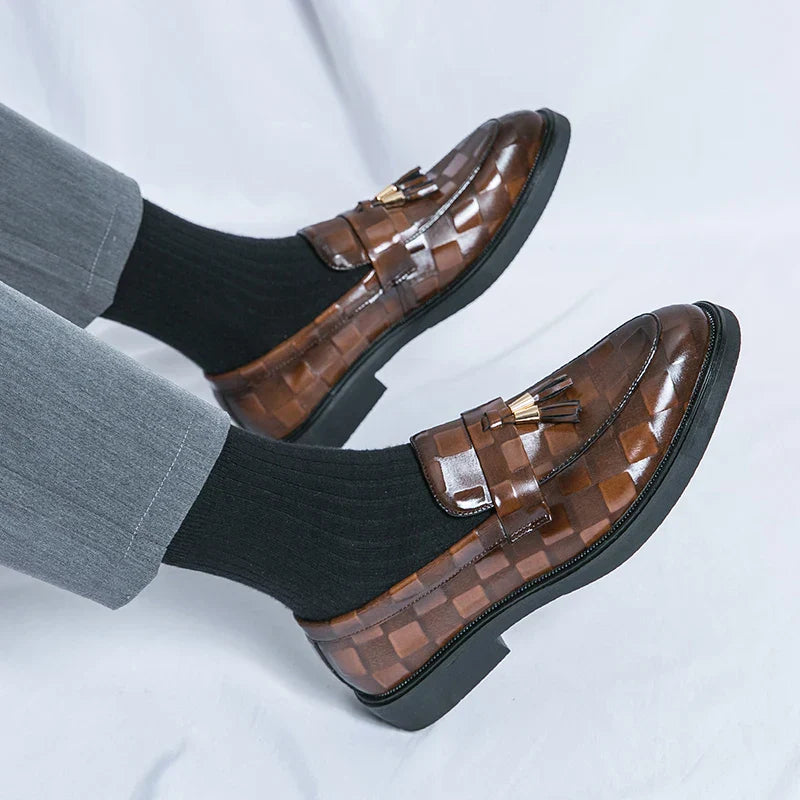 Mocassins en cuir véritable Lorenzo