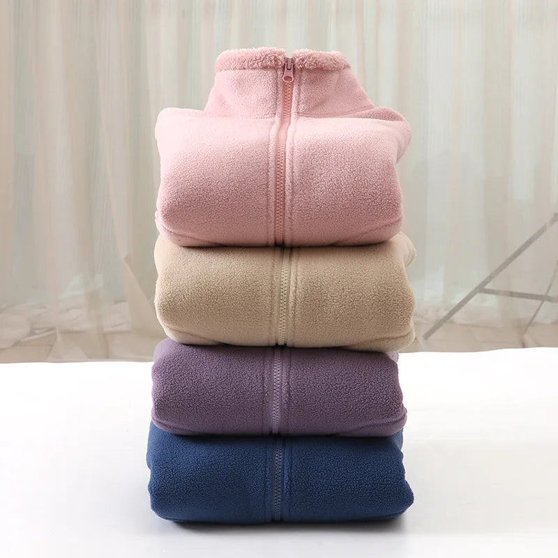 Elise – Veste Quotidienne en Fleece Doux