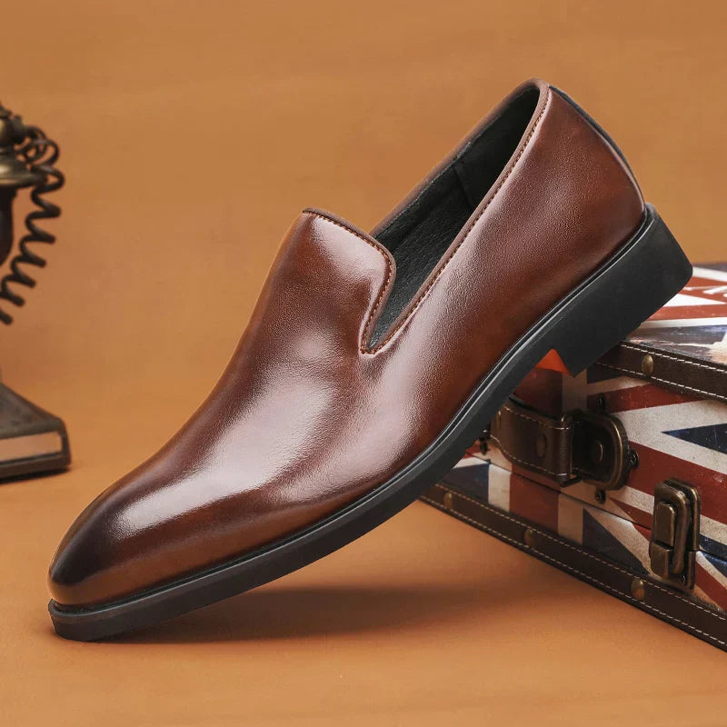 Mocassins en Cuir Véritable Noctis