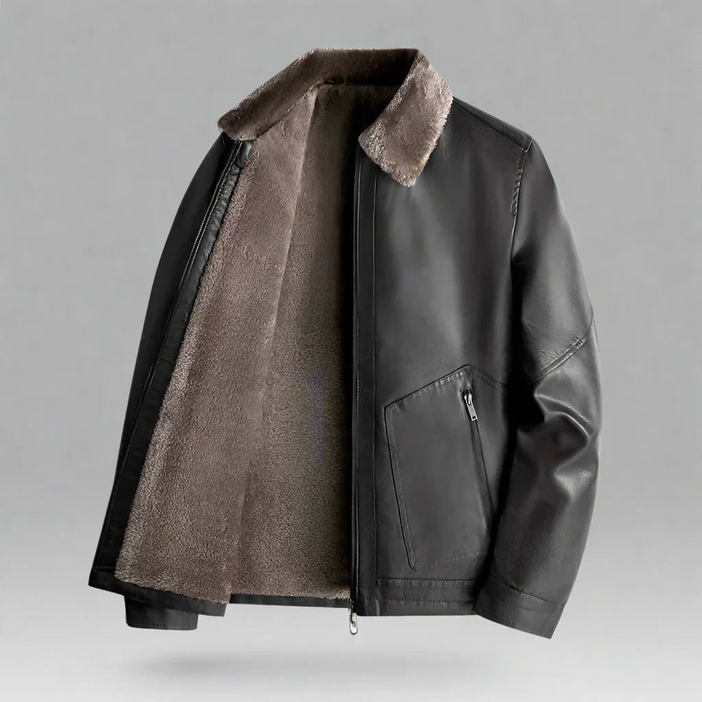 Olof™ | Veste en Cuir Cavalier