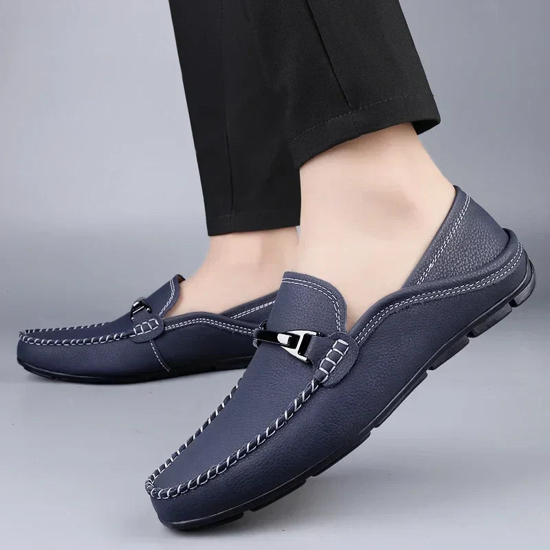 Mocassins en cuir véritable Menver