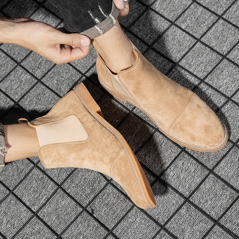 Bottines Chelsea en Suède Marlow