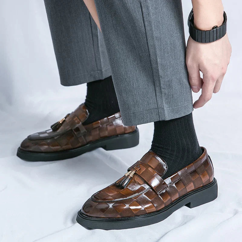 Mocassins en cuir véritable Lorenzo