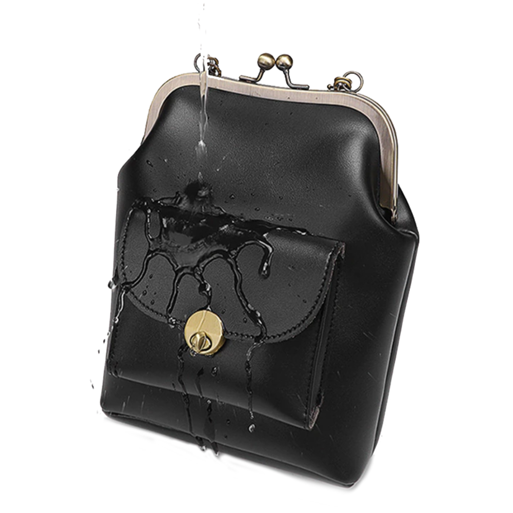 Sac Vintage à Fermeture à Clip - Essentiel Rétro Chic