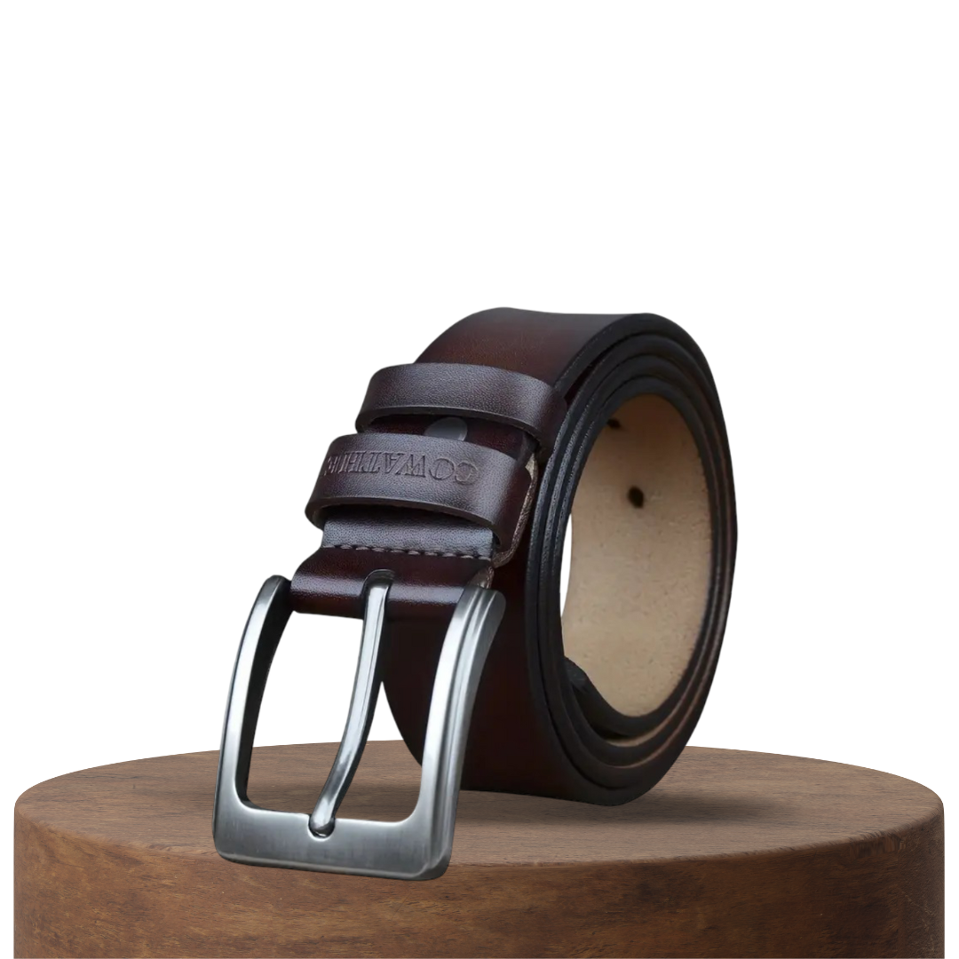 Noah | Ceinture Vintage avec Boucle Carrée