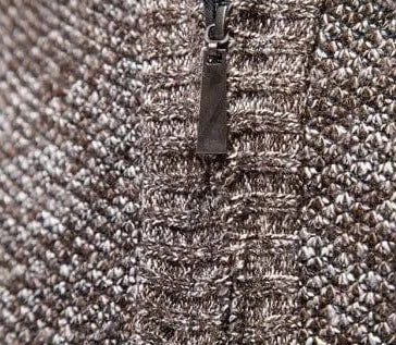 Pull à col zippé Vivace en polaire