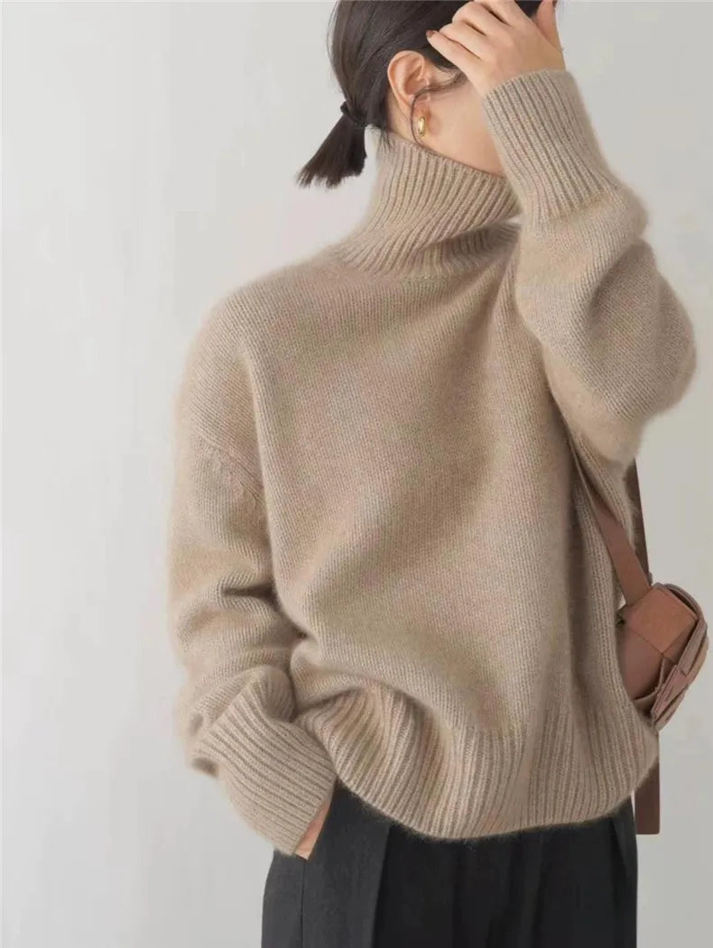 COL ROULÉ PULL