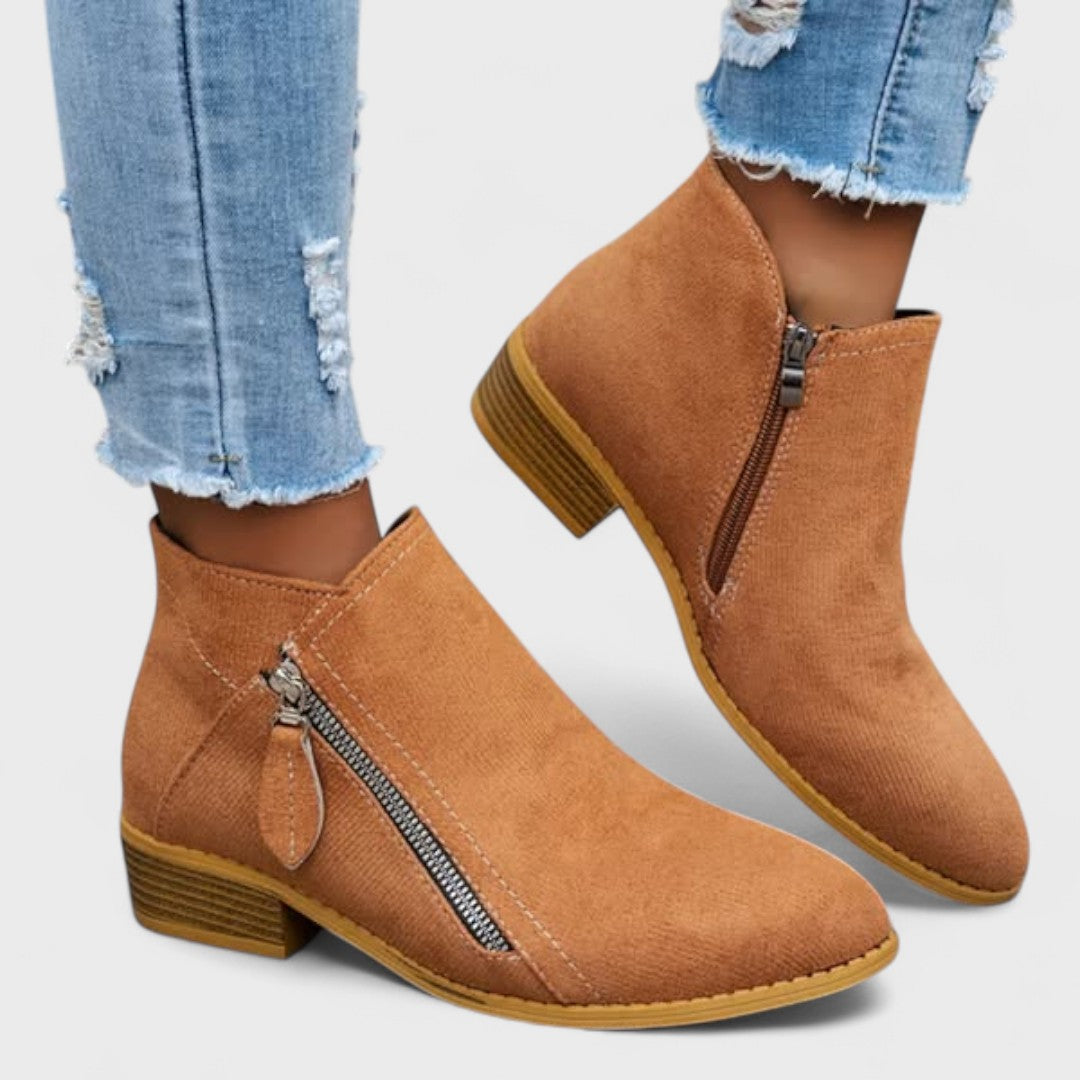 Fiora - Bottes classiques vintage orthopédiques
