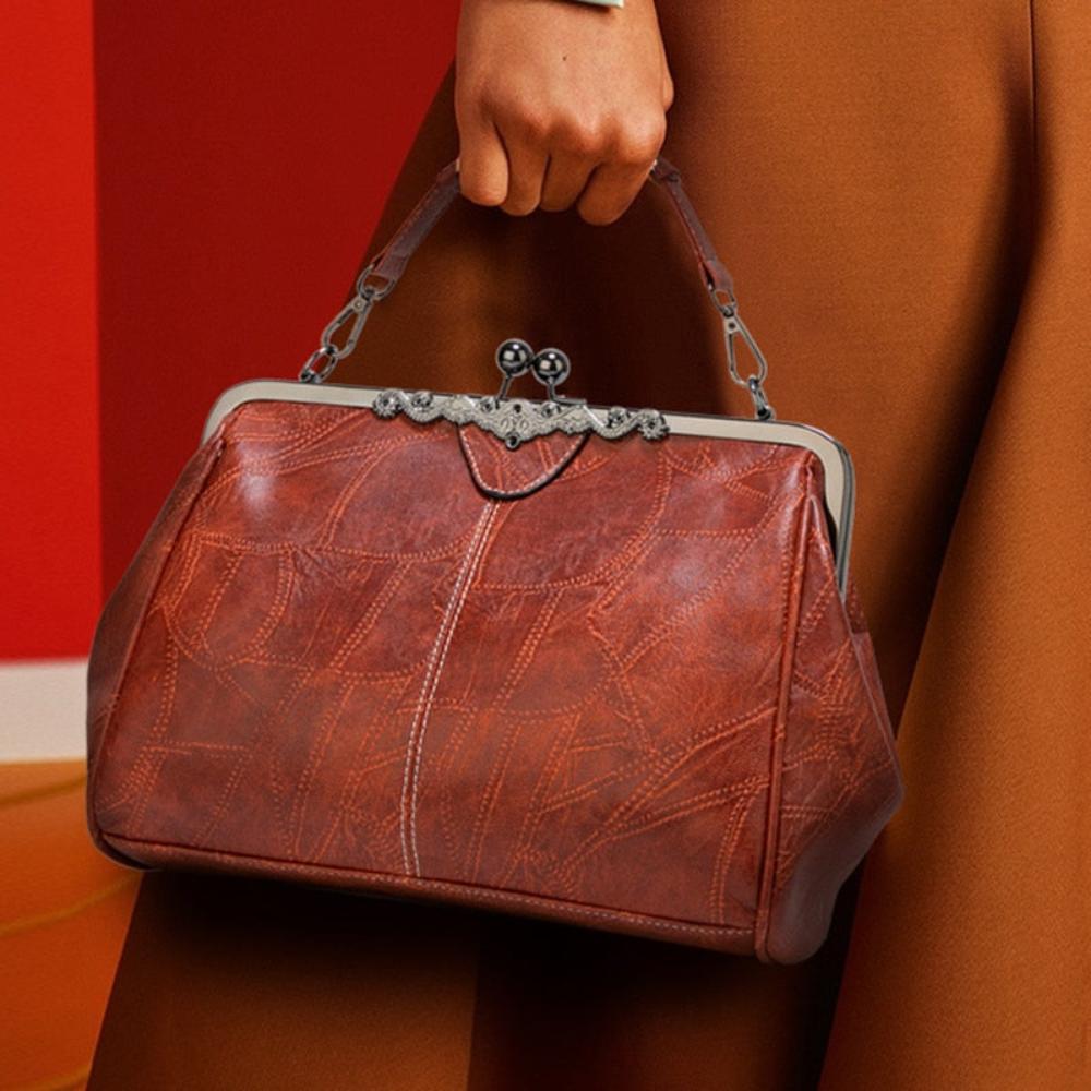 Sac à main vintage à fermeture à baisers