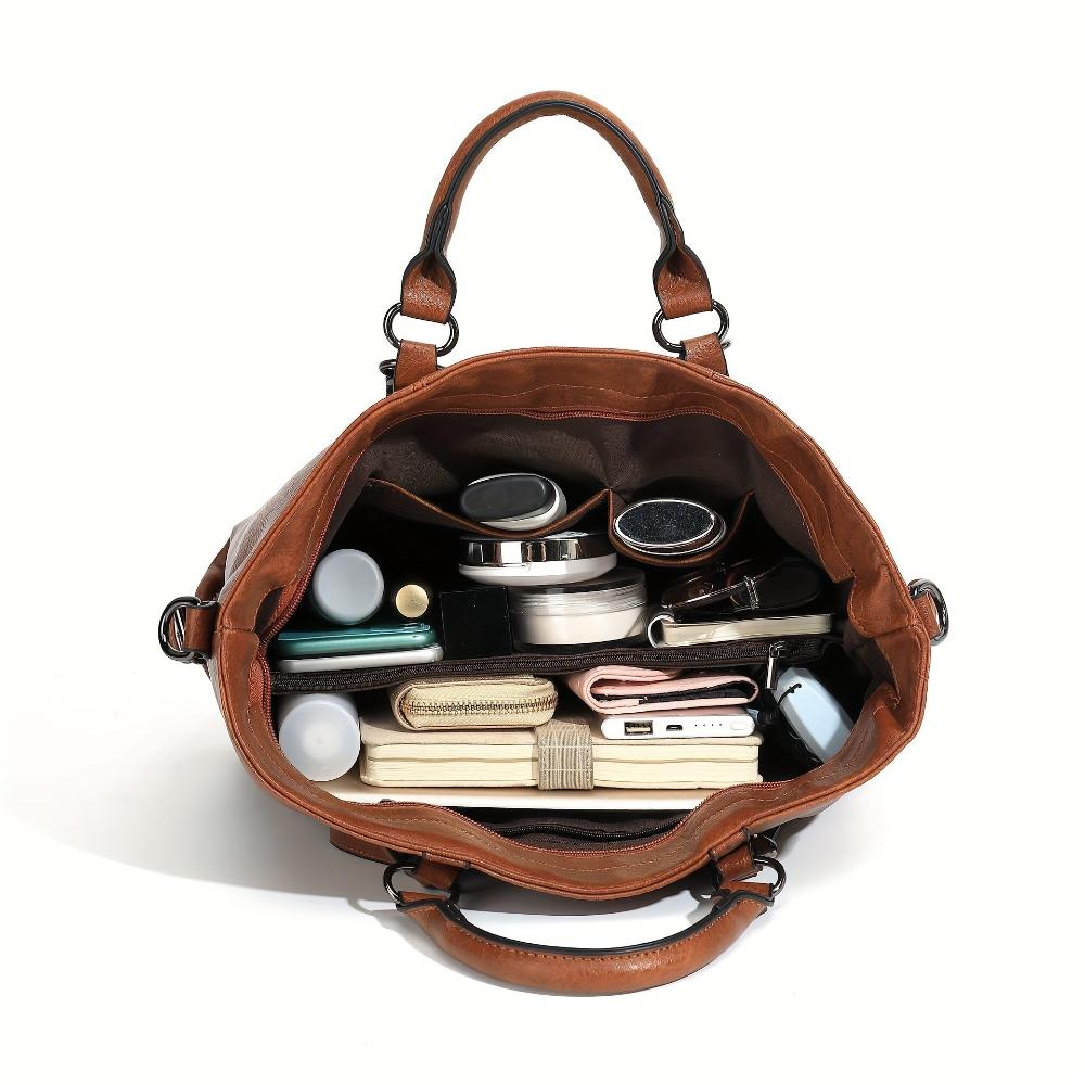 L'Élégance Classique de Charlotte | Sac Cabas Vintage