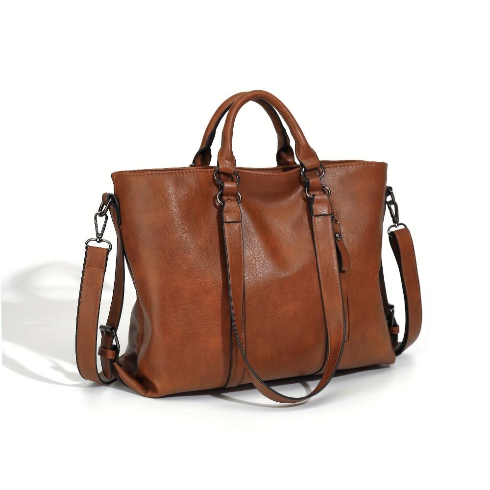 L'Élégance Classique de Charlotte | Sac Cabas Vintage