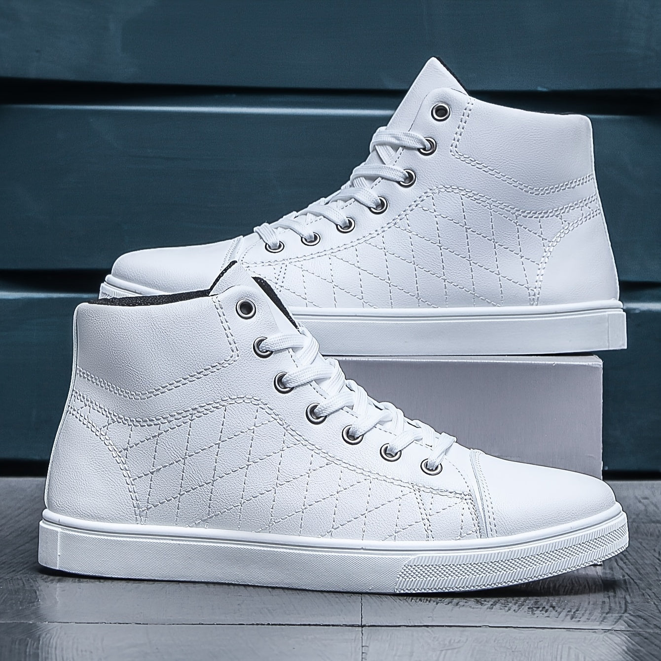 Heren Hautes chaussures - Baskets Antidérapantes Confortables pour l'Extérieur