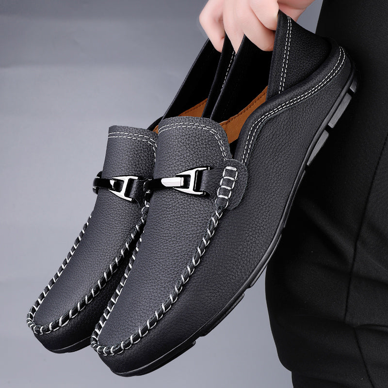 Mocassins en cuir véritable Menver
