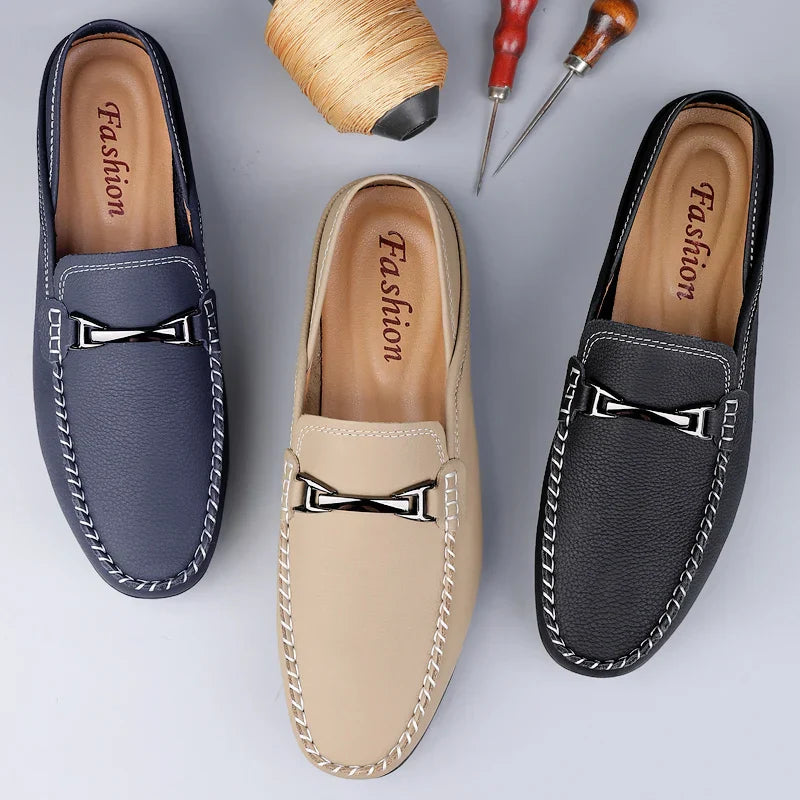 Mocassins en cuir véritable Menver