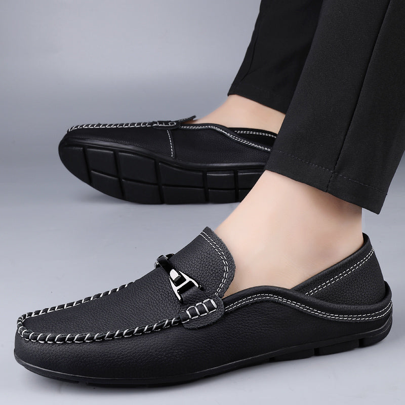 Mocassins en cuir véritable Menver