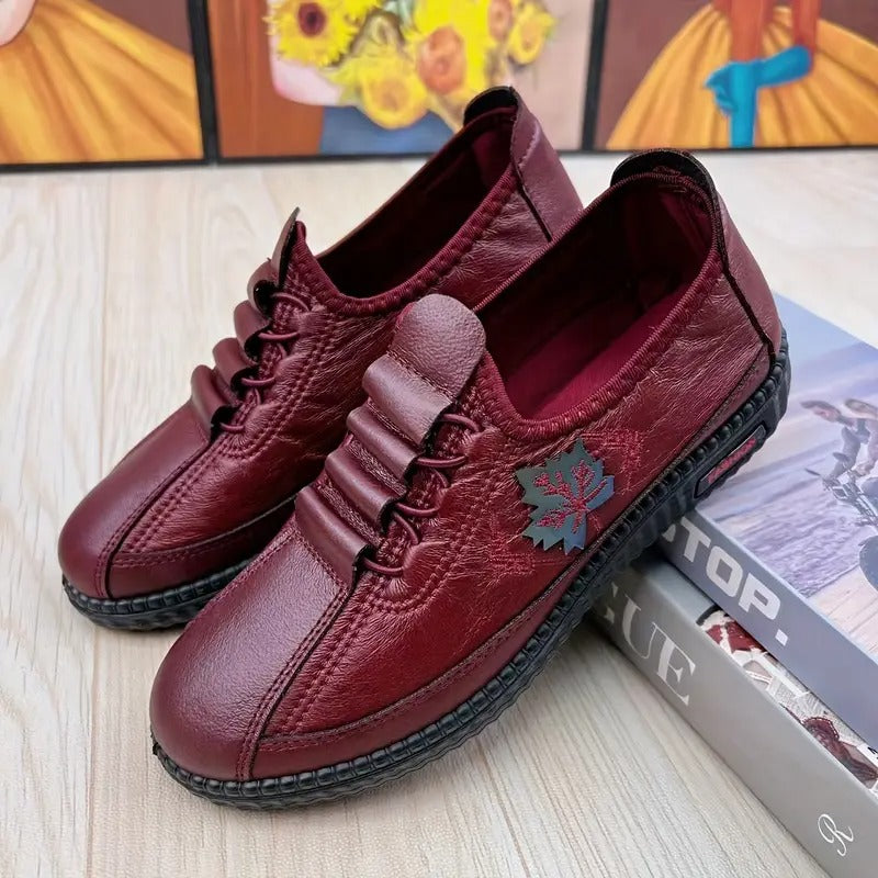 Pas de Luxe Chaussures Orthopédiques en Cuir