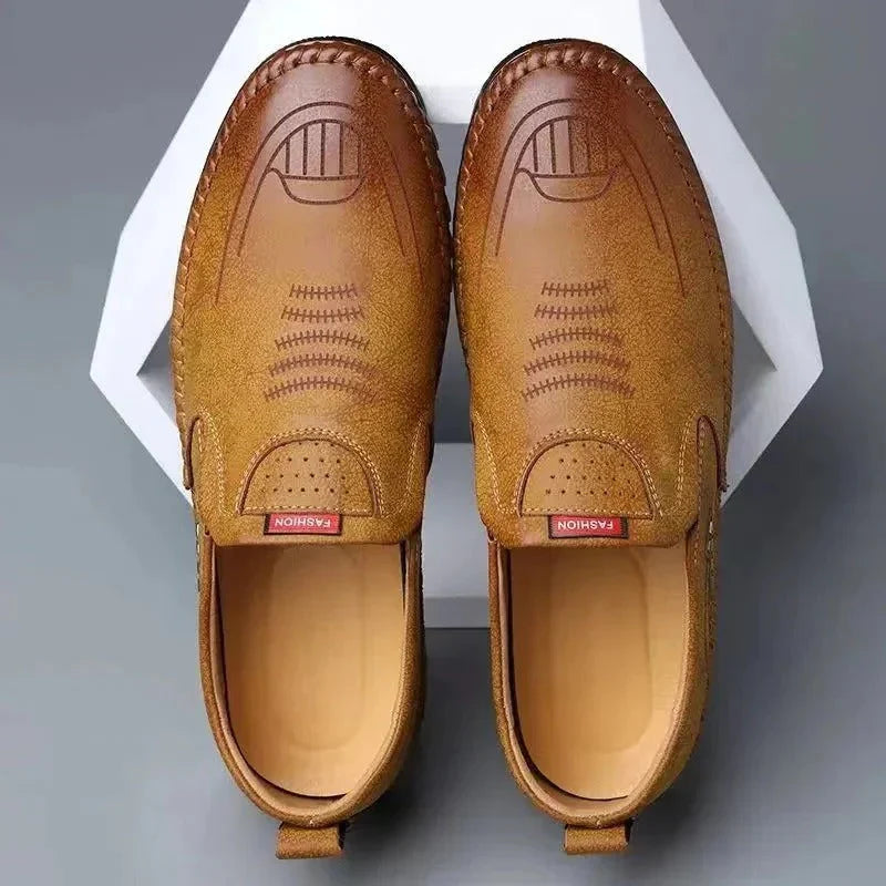 Mocassins en Cuir Stylés Solaro pour Hommes
