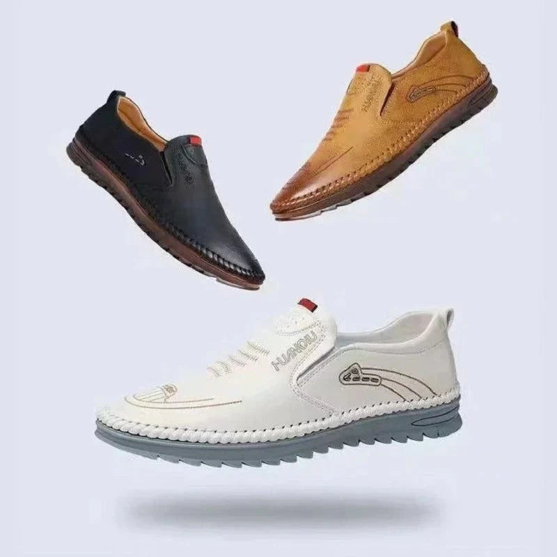 Mocassins en Cuir Stylés Solaro pour Hommes