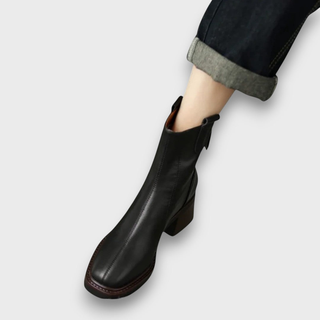 Fien – Bottines en Cuir Classiques