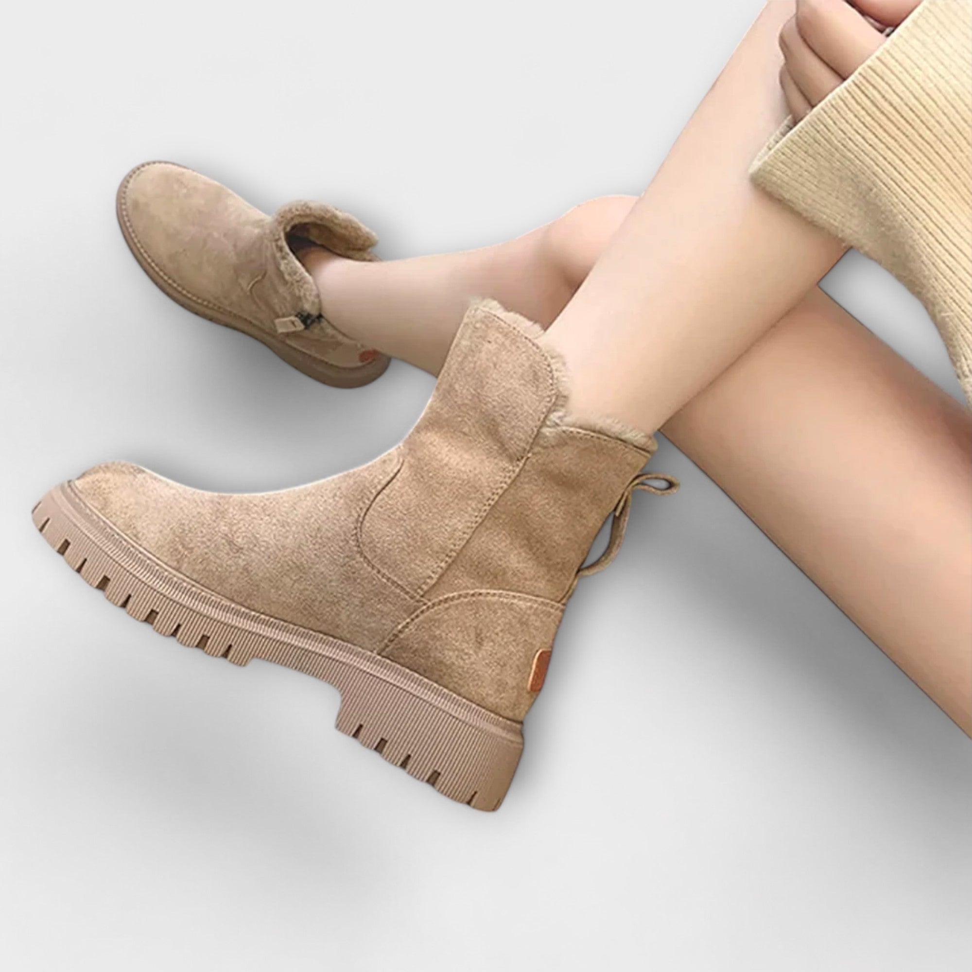 Alwa – Bottes d'hiver chaudes avec intérieur doux
