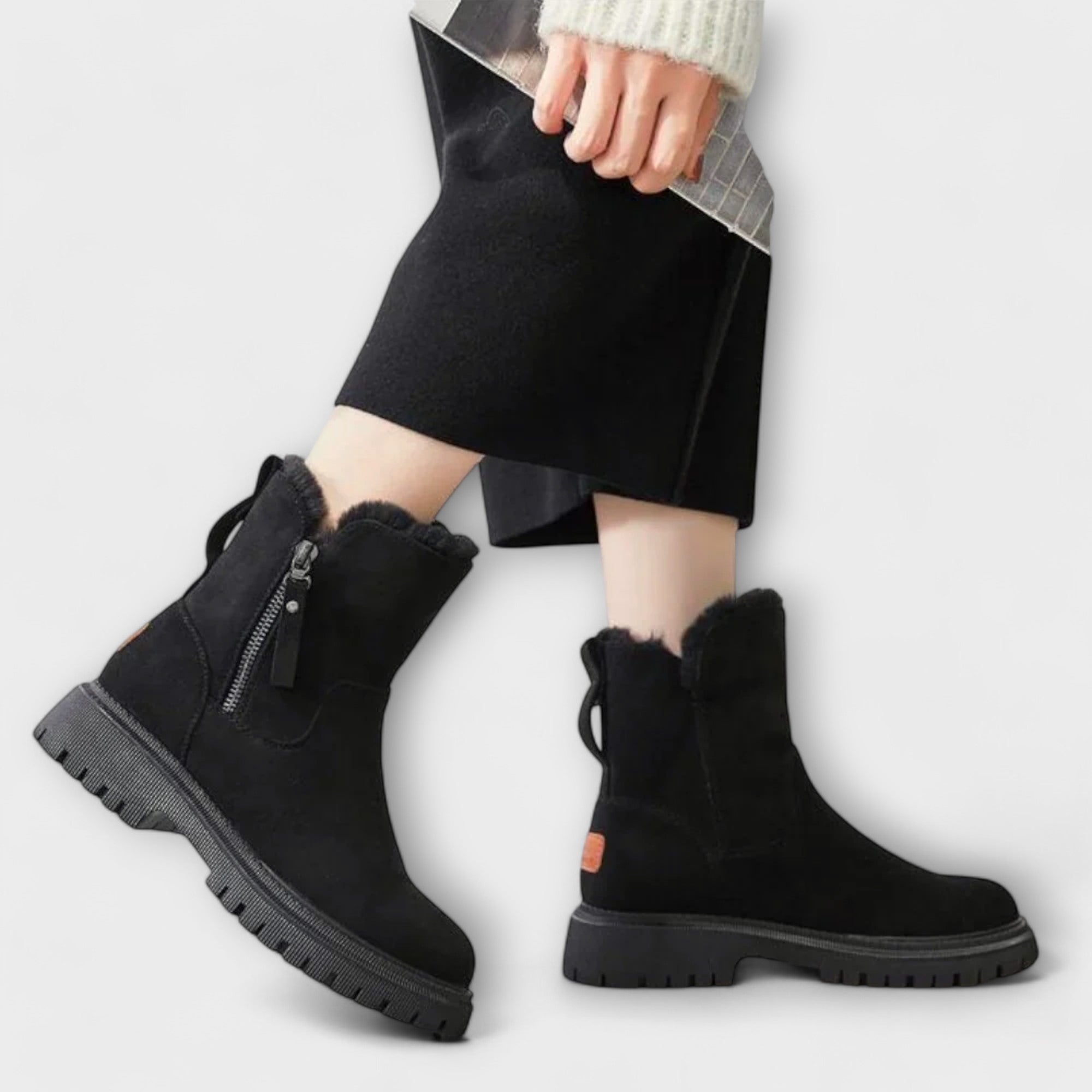 Alwa – Bottes d'hiver chaudes avec intérieur doux