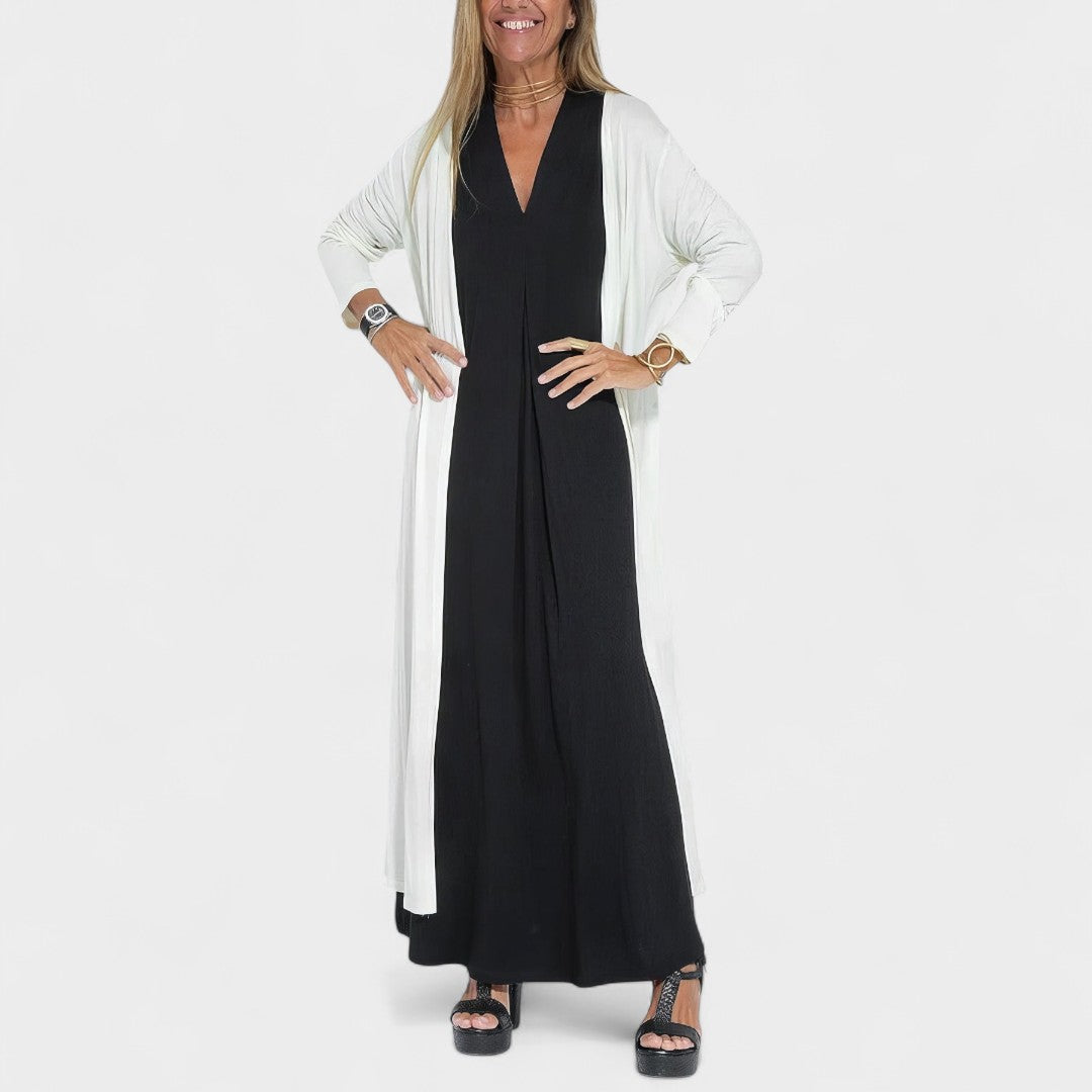 Élégante Robe Maxi Noire