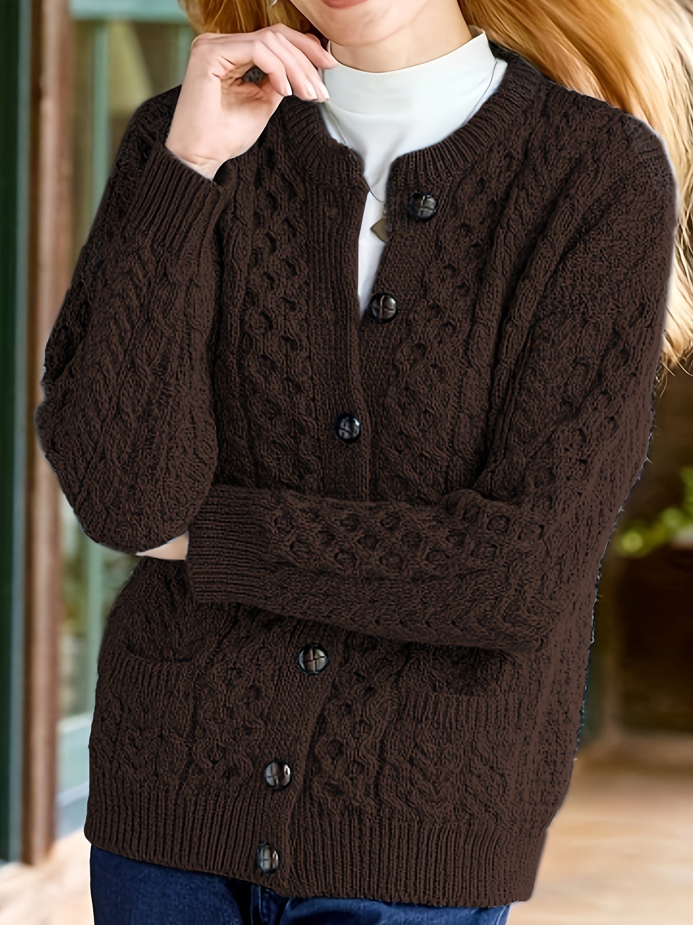 Stacey - Cardigan Élégant
