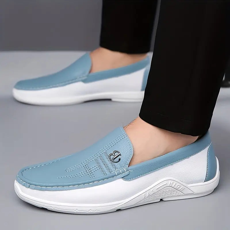 Mocassins en cuir Luc avec une finition de haute qualité