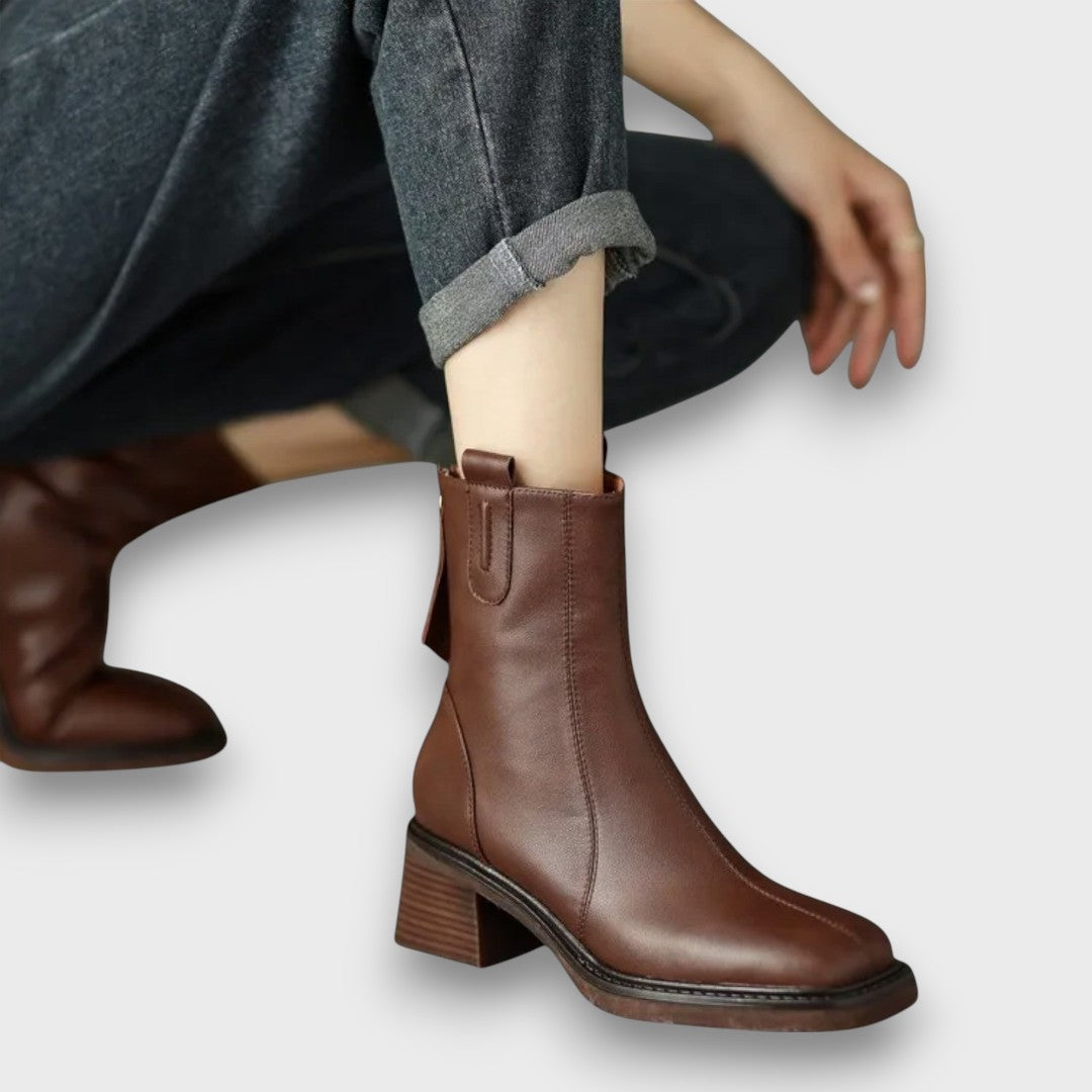 Fien – Bottines en Cuir Classiques