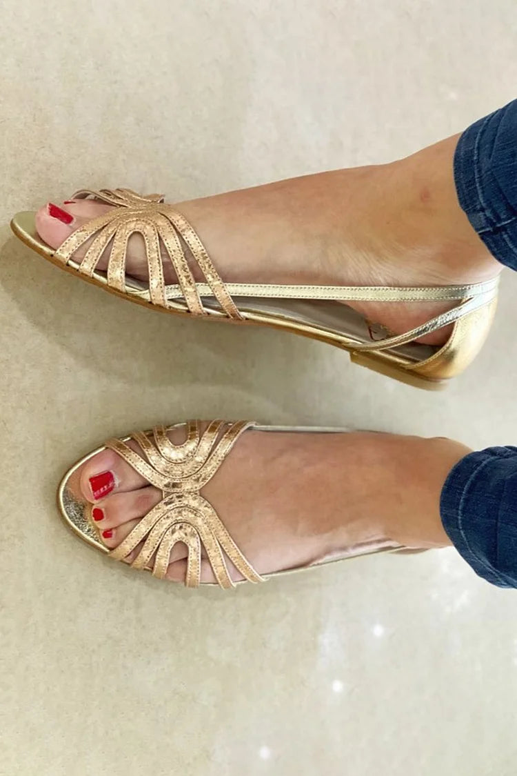 Intaglié Slingback Sandals