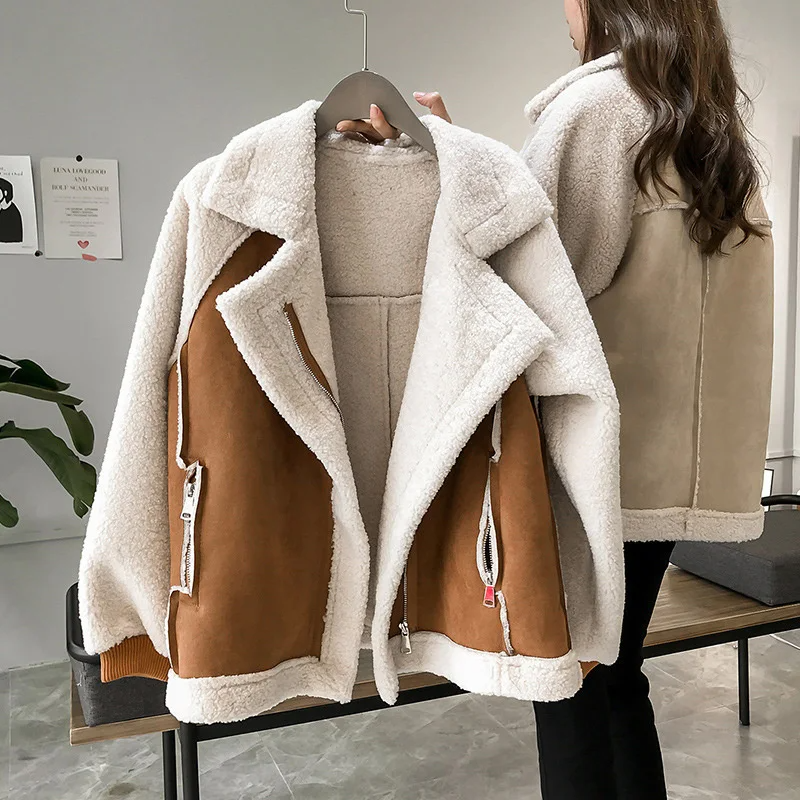 Veste Patchwork Lâche