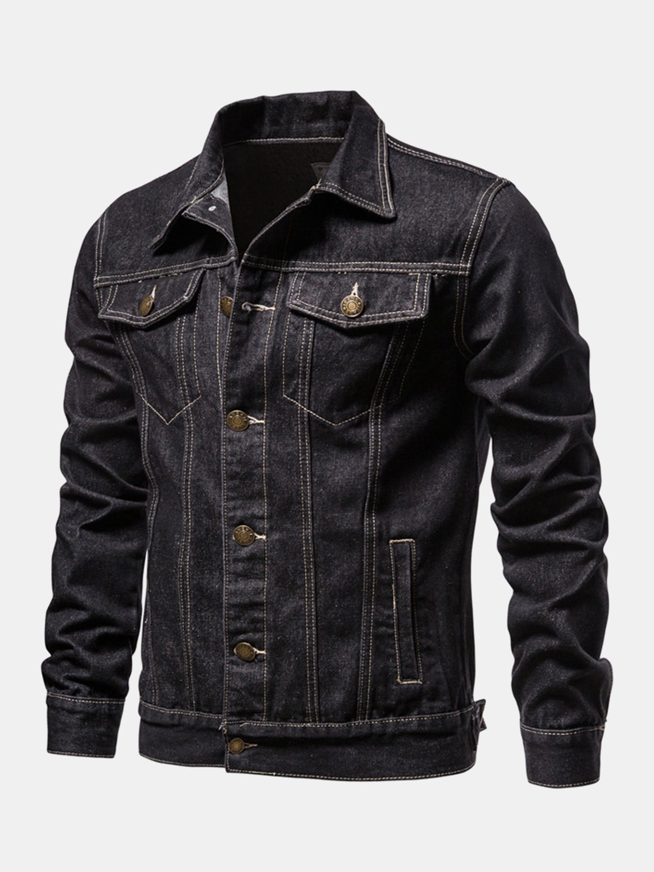 Veste en denim lavée