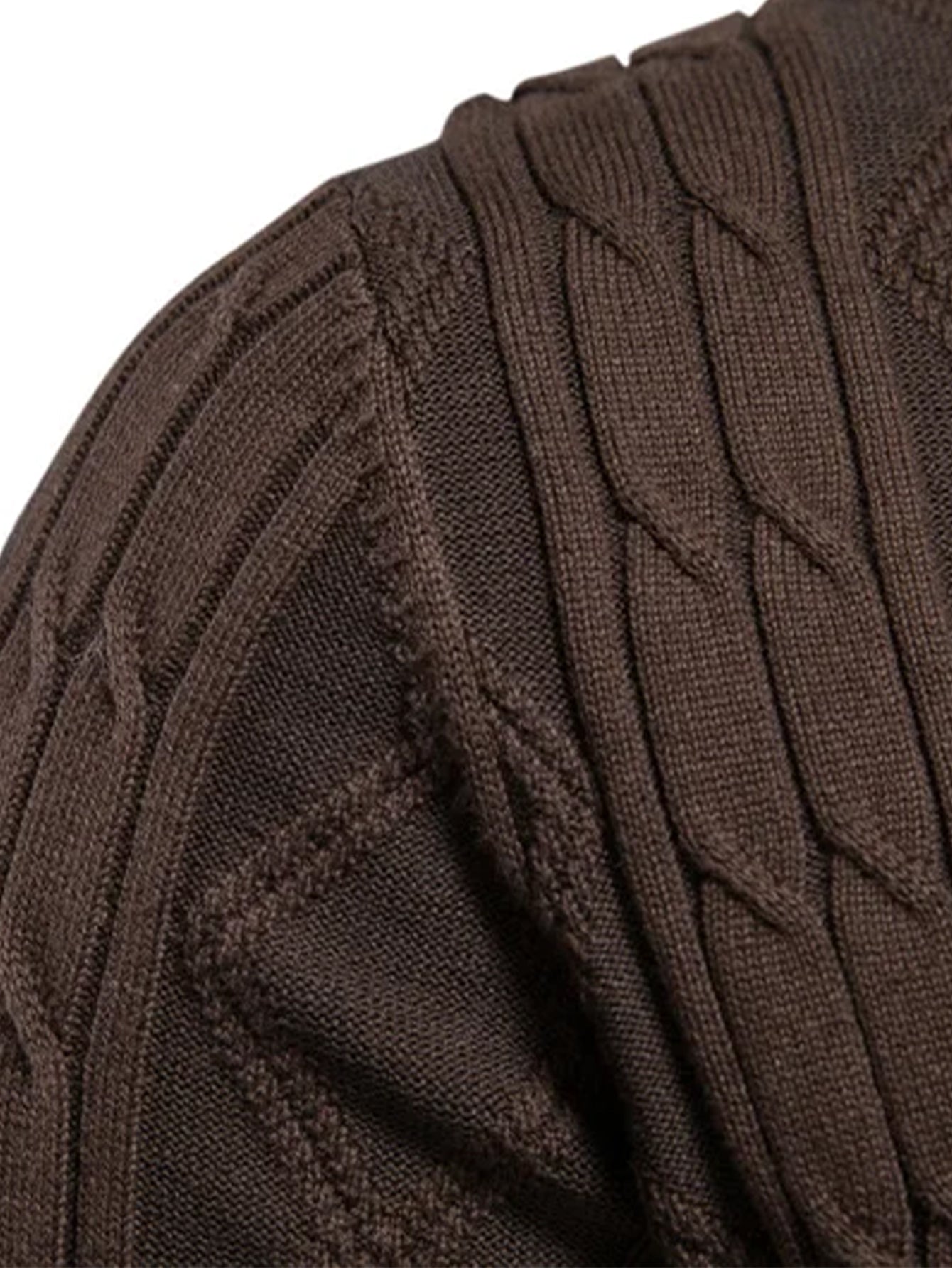 Gilet en jacquard géométrique à col châle