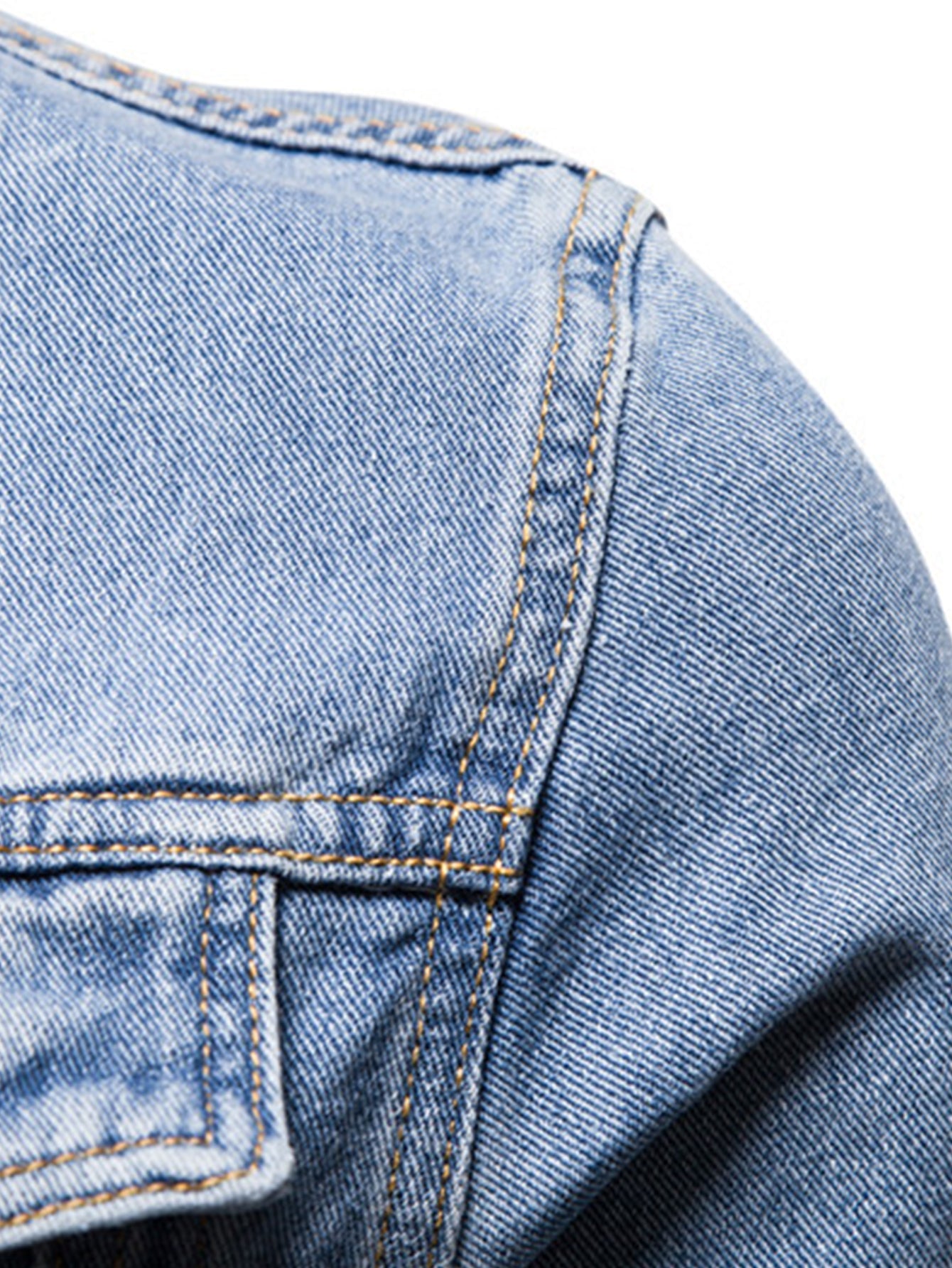 Veste en denim lavée