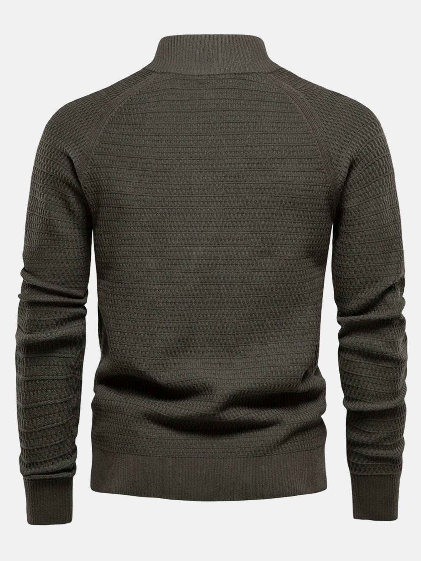 Pull en tricot avec col montant structuré et boutons