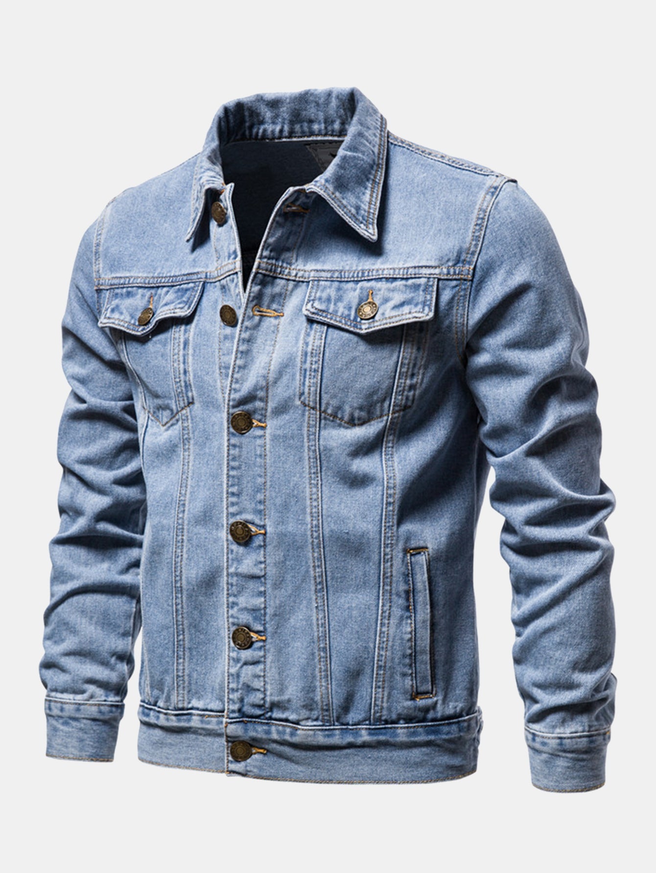 Veste en denim lavée