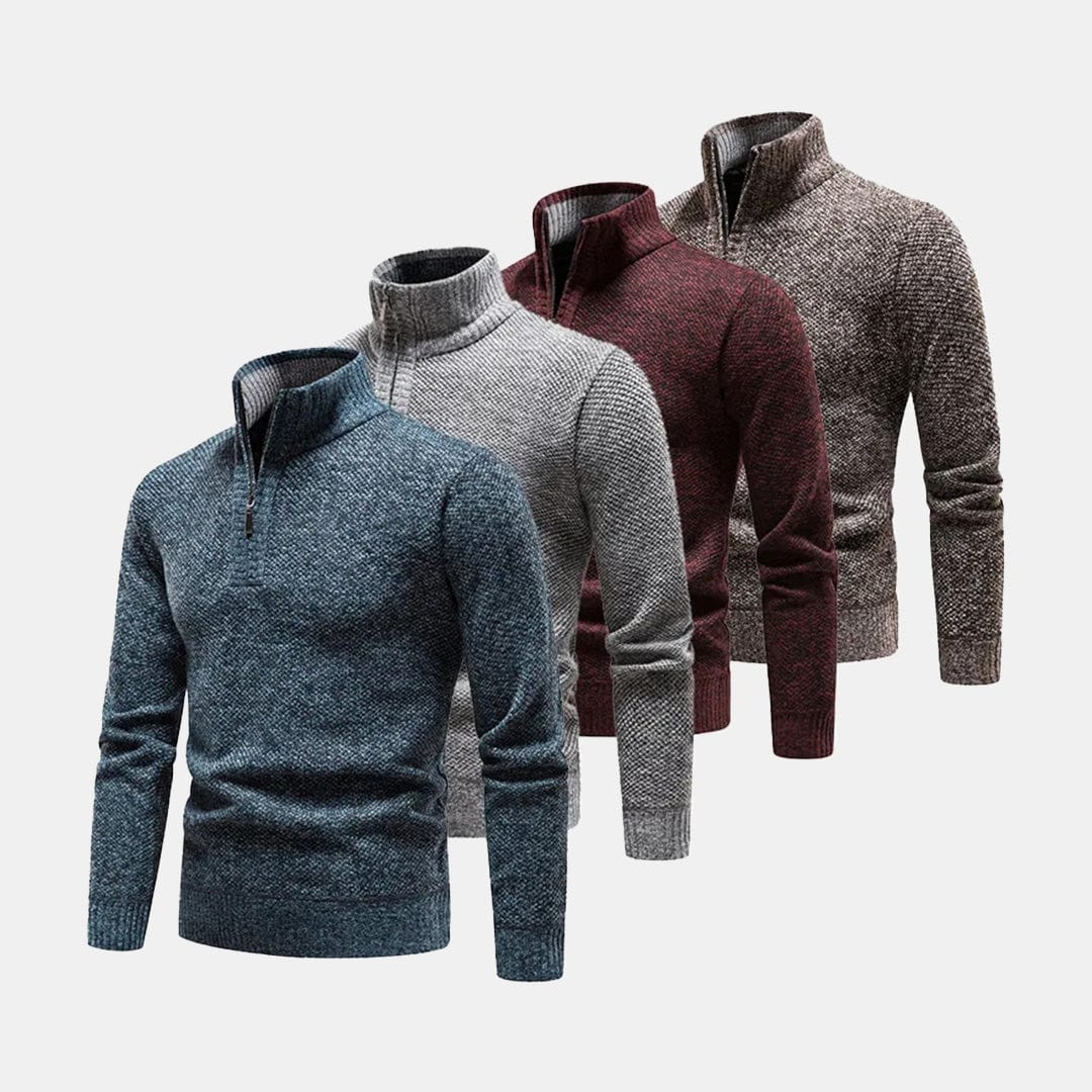 Pull à col zippé Vivace en polaire